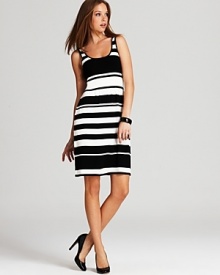 Trina Turk Dress - Devonshire Stripe Knit Tank