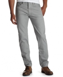 Bridge the gap between black and blue with these smoky 508s from Levi's. Bridge the gap between black and blue with these smoky 508s from Levi's.