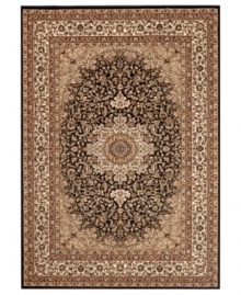 An intricately complex Persian-inspired design in crisp tones creates a captivating accent in the Princeton area rug from Kenneth Mink. Crafted for supreme durability with an ultra-soft finish. An intricately complex Persian-inspired design in crisp tones creates a captivating accent in the Princeton area rug from Kenneth Mink. Crafted for supreme durability with an ultra-soft finish.