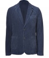 With a preppy-cool aesthetic, this cotton cord blazer from Closed is a new-season must-buy - Notched lapels, long sleeves, two-button closure, single chest pocket, patch pockets at waist, single back vent - Classic tailored fit - Wear with a cashmere pullover or long sleeve henley and jeans or tailored trousers