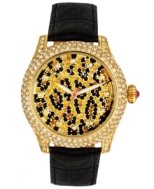 Running at full speed, this fierce leopard watch from Betsey Johnson has no competition.