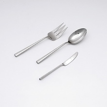 This beautifully simple flatware collection from Kate Spade gives a modern twist to your table and your style. This beautifully simple flatware collection from Kate Spade gives a modern twist to your table and your style.