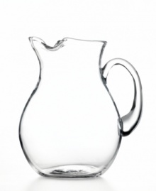 A clear winner for timeless style and versatility, the Michelangelo Masterpiece pitcher is an invaluable addition to everyday and formal tables alike. Featuring a classic silhouette in luminous, lead-free glass from Luigi Bormioli. A clear winner for timeless style and versatility, the Michelangelo Masterpiece pitcher is an invaluable addition to everyday and formal tables alike. Featuring a classic silhouette in luminous, lead-free glass from Luigi Bormioli.