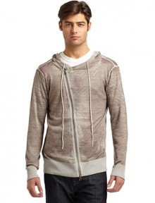 THE LOOKAllover faded underprintRibbed knit trimHooded backFront zip closureDual seam pocketsTHE MATERIALMerino woolCARE & ORIGINHand washImportedThis item was originally available for purchase at Saks Fifth Avenue OFF 5TH stores. 