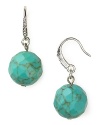 Get made in the shade with these turquoise drop earrings from Carolee. This pair looks flawless with a favorite frock but also gives a tonal twist to your favorite blue jeans.