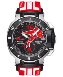 For fans of motocross racer Nicky Hayden, this limited edition T-Race watch from Tissot features a moto-inspired design and precise chronograph timing.