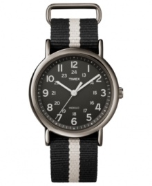 The Timex Weekender collection is the perfect watch for a stylish yet casual look. The Timex Weekender collection is the perfect watch for a stylish yet casual look.