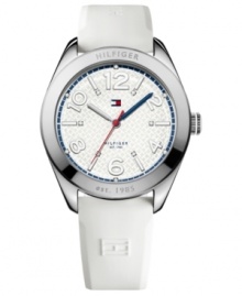 A sport watch that doesn't sacrifice fashion from Tommy Hilfiger. A sport watch that doesn't sacrifice fashion from Tommy Hilfiger.