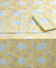 Make every meal happy and bright with Berkely Sunshine table linens. As durable as it is delightful, this sunny floral tablecloth is crafted of spill- and stain-resistant polyester for carefree casual meals. Make every meal happy and bright with Berkely Sunshine table linens. As durable as it is delightful, this sunny floral tablecloth is crafted of spill- and stain-resistant polyester for carefree casual meals.