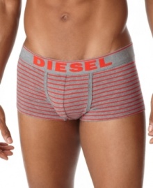 Support, comfort and style come in one package with these stretch trunks from Diesel. Support, comfort and style come in one package with these stretch trunks from Diesel.