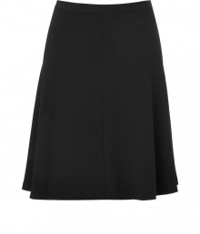 Take your look from the desk to date night in this chic yet versatile circle skirt from DKNY - A-line silhouette, above-the-knee length, concealed back zip closure - Pair with a blouse, platform heels, and a slim trench Take your look from the desk to date night in this chic yet versatile circle skirt from DKNY - A-line silhouette, above-the-knee length, concealed back zip closure - Pair with a blouse, platform heels, and a slim trench