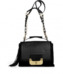 A smaller version of the must-have Harper bag, this Diane von Furstenberg features trend-right style and a convenient tablet pocket for girls on the go - Front flap with turn-lock closure, tassel detail, dual shoulder strap with chain detail, back logo detail, back tablet pocket - Perfect for a lunch meeting or travel A smaller version of the must-have Harper bag, this Diane von Furstenberg features trend-right style and a convenient tablet pocket for girls on the go - Front flap with turn-lock closure, tassel detail, dual shoulder strap with chain detail, back logo detail, back tablet pocket - Perfect for a lunch meeting or travel