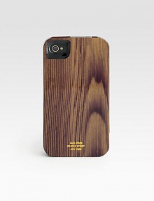 A natural-inspired wood grain design accents a plastic hard shell cover set to protect your Apple iPhone in style.Plastic7W x 5HImported A natural-inspired wood grain design accents a plastic hard shell cover set to protect your Apple iPhone in style.Plastic7W x 5HImported