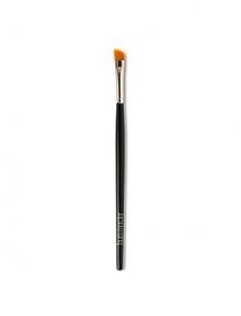 A synthetic, flat angled brush designed specifically for flawless application of Brow Definer. The fine tip precisely delivers pigment and places each brow hair in its rightful place. APPLICATION: Press Brow Definer Brush into Brow Definer to pick up product. Sweep brush through the brow to coat each hair with pigment. Use the tip to fill in small holes or sparse areas. A synthetic, flat angled brush designed specifically for flawless application of Brow Definer. The fine tip precisely delivers pigment and places each brow hair in its rightful place. APPLICATION: Press Brow Definer Brush into Brow Definer to pick up product. Sweep brush through the brow to coat each hair with pigment. Use the tip to fill in small holes or sparse areas.
