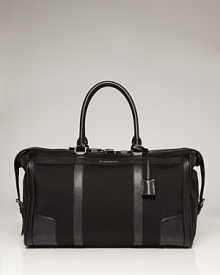 Whether you're headed out of town for the weekend or jetting across the sea for a longer duration, this quality duffel makes a fine travel companion with ample storage for all your essentials. Whether you're headed out of town for the weekend or jetting across the sea for a longer duration, this quality duffel makes a fine travel companion with ample storage for all your essentials.