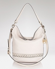 Stay one step ahead of the in-crowd with this oversized leather bucket bag from MICHAEL Michael Kors. Ideal for days on the go, it's the perfect fusion or form, fashion and function. Stay one step ahead of the in-crowd with this oversized leather bucket bag from MICHAEL Michael Kors. Ideal for days on the go, it's the perfect fusion or form, fashion and function.