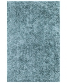 Add a pop of pure, shimmering blue to any modern room with the Metallic area rug from Dalyn. Hand-tufted of soft polyester, this high-luster shag area rug puts comfort and fun back in floor decor. Add a pop of pure, shimmering blue to any modern room with the Metallic area rug from Dalyn. Hand-tufted of soft polyester, this high-luster shag area rug puts comfort and fun back in floor decor.