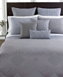 Modern luxury! Give your bed a contemporary update with this Hotel Collection Pergola quilted sham. Geometric patterns span the landscape to complete the cutting-edge look. Zipper closure. Modern luxury! Give your bed a contemporary update with this Hotel Collection Pergola quilted sham. Geometric patterns span the landscape to complete the cutting-edge look. Zipper closure.