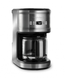 For the love of Joe! Coffee lovers crowd around this morning maker, a quick brew system that delivers 12 cups of premium flavor for a pick-me-up when you need it most. Pick your custom brew strength and batch-size, set 24 hours in advance and grab a cup mid-brew-these are features you'll raise your mug to! Model 1800470. For the love of Joe! Coffee lovers crowd around this morning maker, a quick brew system that delivers 12 cups of premium flavor for a pick-me-up when you need it most. Pick your custom brew strength and batch-size, set 24 hours in advance and grab a cup mid-brew-these are features you'll raise your mug to! Model 1800470.