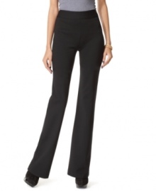 The ease of pull-on styling with a fashionable flared leg makes these INC pants a must-have!