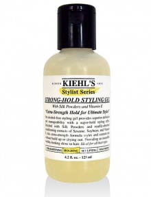 A long-lasting styling gel that provides extra-solid hold with a natural feel and healthy shine. Fortified with silk powders and conditioning extracts to foster overall hair health. Firm hold with a natural feel Alcohol-free Non-sticky A long-lasting styling gel that provides extra-solid hold with a natural feel and healthy shine. Fortified with silk powders and conditioning extracts to foster overall hair health. Firm hold with a natural feel Alcohol-free Non-sticky