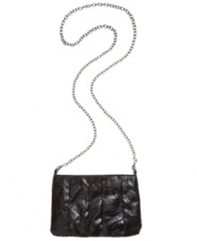 Tap into the reptilian trend with this snakeskin print silhouette from BCBGeneration. Effortlessly on-trend, let this lovely be the go-to bag for your next night out. Tap into the reptilian trend with this snakeskin print silhouette from BCBGeneration. Effortlessly on-trend, let this lovely be the go-to bag for your next night out.