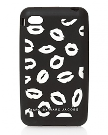 MARC BY MARC JACOBS hits print with this iPhone 4 case. Made from durable silicone and splashed in playful kisses, it's totally on our list. MARC BY MARC JACOBS hits print with this iPhone 4 case. Made from durable silicone and splashed in playful kisses, it's totally on our list.