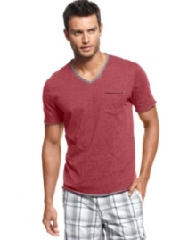In with the old. This t-shirt from INC International Concepts adds vintage style to your casual look. In with the old. This t-shirt from INC International Concepts adds vintage style to your casual look.