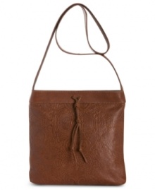 Channel your inner haute hippie and add some laid-back luxe to your summer style with this irresistible crossbody by Lucky Brand. Sumptuous, paisley-embossed leather, delicate detail stitching and well-organized interior make this design an absolute dream. Channel your inner haute hippie and add some laid-back luxe to your summer style with this irresistible crossbody by Lucky Brand. Sumptuous, paisley-embossed leather, delicate detail stitching and well-organized interior make this design an absolute dream.