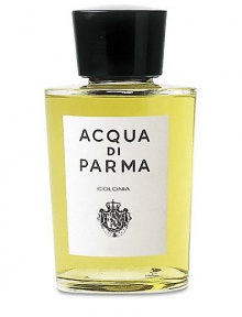 Fresh, sensual and vibrant. This pure Italian essence was created for men and women who are discretely elegant. A perfect fragrant blend of spicy Sicilian citrus fruits, lavender, rosemary, verbena and rose. Eau de Cologne Splash, 6 oz. Fresh, sensual and vibrant. This pure Italian essence was created for men and women who are discretely elegant. A perfect fragrant blend of spicy Sicilian citrus fruits, lavender, rosemary, verbena and rose. Eau de Cologne Splash, 6 oz.