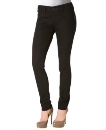 Skinny leg fit plus a neutral, black wash make these jeans a total closet staple! From Silver Jeans. Skinny leg fit plus a neutral, black wash make these jeans a total closet staple! From Silver Jeans.