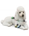 Bark up the right tree with a Christmas ornament for your dog – or a fellow animal lover! A gorgeous white poodle sits patiently, poised to deck the halls. From Sandicast.