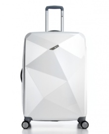 Welcome to the cutting edge of travel! A strikingly dynamic design sets the tone for your trip, offering multi-directional spinners, SecuriTech zippers and an incredibly modern appeal, all bringing comfort, protection and style on board. A stocked fully-lined interior keeps your belongings looking sharp with multiple pockets, tie-down straps and a divider. 10-year limited warranty. Welcome to the cutting edge of travel! A strikingly dynamic design sets the tone for your trip, offering multi-directional spinners, SecuriTech zippers and an incredibly modern appeal, all bringing comfort, protection and style on board. A stocked fully-lined interior keeps your belongings looking sharp with multiple pockets, tie-down straps and a divider. 10-year limited warranty.