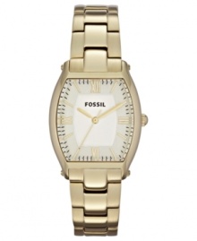 An elegant silhouette defines this classy Wallace collection watch, by Fossil.