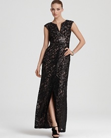 BCBGMAXAZRIA Gown - Cain Sequin