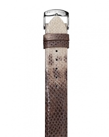 This textured watch strap is the perfect finish to a Philip Stein watch head.