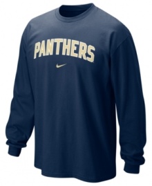 Be a part of the team in this Nike Pittsburgh Panthers NCAA shirt. Be a part of the team in this Nike Pittsburgh Panthers NCAA shirt.