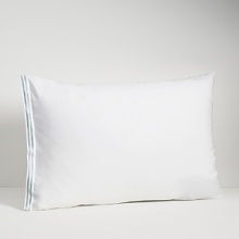 Hudson Park's Italian Percale Collection is a simple and elegant cotton percale with double rows of satin stitching. Hudson Park's Italian Percale Collection is a simple and elegant cotton percale with double rows of satin stitching.