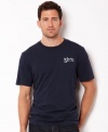 Comfortable and cool, this graphic t-shirt from Nautica is quite the catch.