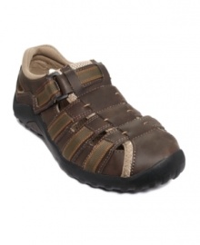 If you're looking for a durable, rugged pair of fisherman sandals, then you've got to strap into these reliable sporty men's sandals from Dockers. If you're looking for a durable, rugged pair of fisherman sandals, then you've got to strap into these reliable sporty men's sandals from Dockers.