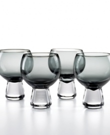 More than just drinking glasses, this Grey Cool all-purpose set lends stylish flair to any casual setting. With a footed design and subtle tint in dishwasher-safe glass, they're a dream for modern tables. More than just drinking glasses, this Grey Cool all-purpose set lends stylish flair to any casual setting. With a footed design and subtle tint in dishwasher-safe glass, they're a dream for modern tables.