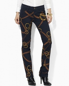 A chic skinny silhouette lends contemporary polish to the classic denim jean, rendered with a hint of stretch for a flattering fit. A chic skinny silhouette lends contemporary polish to the classic denim jean, rendered with a hint of stretch for a flattering fit.