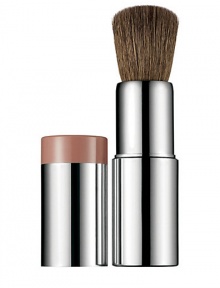 Portable, all-in-one blush and brush. In six natural-looking shades. .18 oz. Portable, all-in-one blush and brush. In six natural-looking shades. .18 oz.