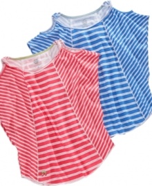 Sweep the style awards. She'll be ready for the red carpet in this fashionable poncho shirt from Jessica Simpson. Sweep the style awards. She'll be ready for the red carpet in this fashionable poncho shirt from Jessica Simpson.