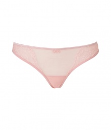 Turn up the heat with this ultra-sexy thong from D&G Dolce & Gabbana - Classic thong cut with lace trim, stitched front logo detail - These panties are perfect under any outfit or paired with a matching bra for stylish lounging Turn up the heat with this ultra-sexy thong from D&G Dolce & Gabbana - Classic thong cut with lace trim, stitched front logo detail - These panties are perfect under any outfit or paired with a matching bra for stylish lounging