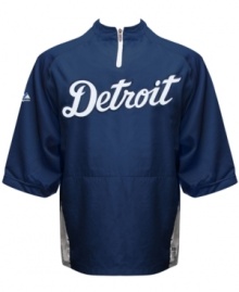 Be prepared for extra innings! This Detroit Tigers MLB convertible jacket from Majestic is a fan's best kept secret to staying comfortable in any weather. Be prepared for extra innings! This Detroit Tigers MLB convertible jacket from Majestic is a fan's best kept secret to staying comfortable in any weather.