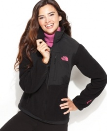 This special version of The North Face's Denali fleece jacket benefits Boarding for Breast Cancer (B4BC), a non-profit organization highlighting early detection, youth awareness and the value of a healthy lifestyle.