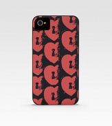 Protect your iPhone® in style with a pretty snap-on case in a graphic heart-and-keyhole print.Printed plastic2¼W X 4½H X ½DImported Please note: iPhone® not included. 