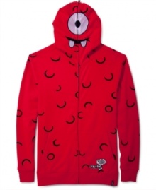 Yo Gabba fans will get cozy and look cute in this Volcom hoodie.