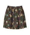 Work a playful print into your workweek repertoire with Marc by Marc Jacobs eye-catching silk skirt - Elasticized waistband, pull-on style - Full skirt, mini-length - Wear with tees and flats, or with a boyfriend blazer and heels